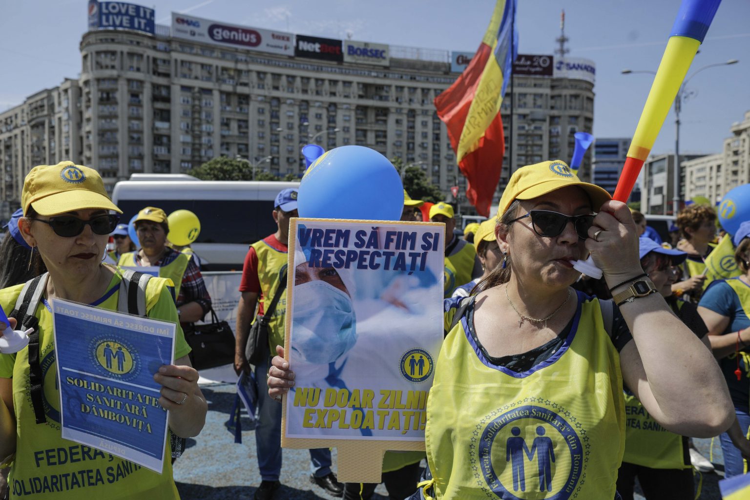 Protestele angajaților din Sănătate continuă. Federația „Solidaritatea Sanitară”: OUG dată de Guvern este o ordonanţă a amăgirilor