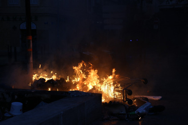 Demonstration asking for justice for Nahel in Marseille