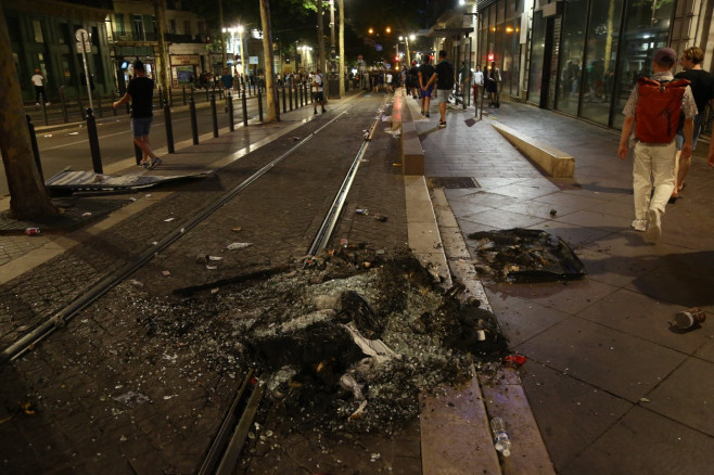 Demonstration asking for justice for Nahel in Marseille