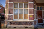 Embassy of Belarus Destroyed and Defaced, Hague, Netherlands - 02 Jul 2023