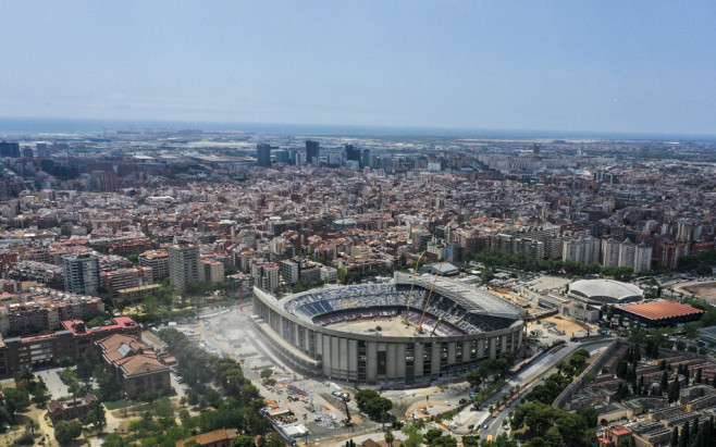 Restoration works for Camp Nou Stadium