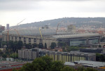 The demolition of the third stand of the Spotify Camp Nou continues, Barcelona, Spain - 05 Jul 2023