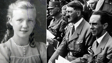 Johanna Ruf / Adolf Hitler cu Joseph Goebbels
