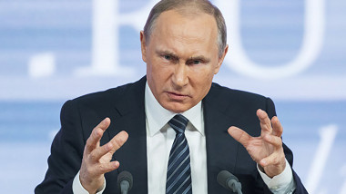 Vladimir Putin furios