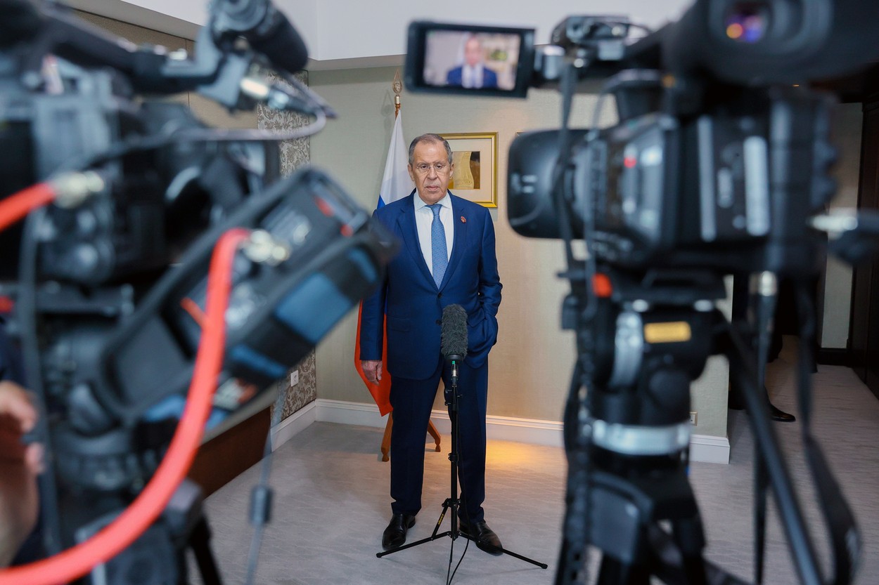 Serghei Lavrov, enervat la reuniunea ASEAN de criticile aduse Rusiei din cauza războiului declanşat în Ucraina