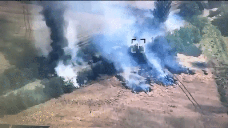 „Ploaia de tungsten”: Ucrainenii au distrus un întreg convoi al armatei ruse cu o salvă de bombe cu submuniții lansate de HIMARS