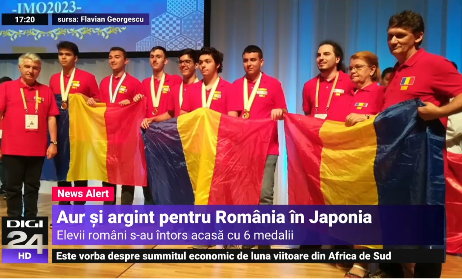 Performanță istorică pentru România la Olimpiada Internațională de Matematică: Echipa României s-a clasat pe locul 4