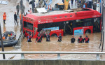Inundații devastatoare în din Coreea de Sud. Foto Profimedia (6)