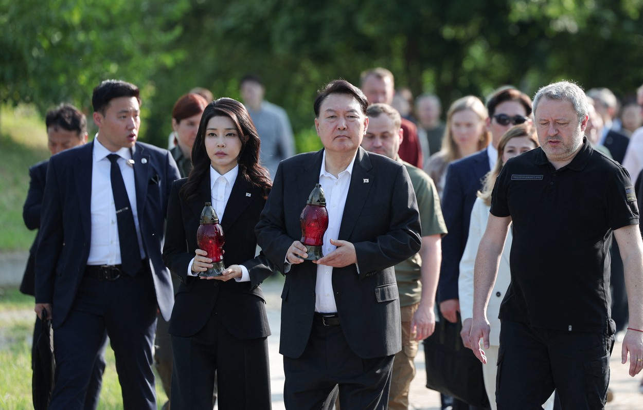 "Am crezut că e fata lui". Val de comentarii la Kiev după ce ucrainenii au aflat câți ani are de fapt soția președintelui sud-coreean
