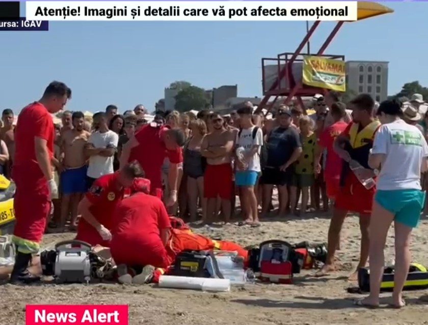 Un tânăr de 22 de ani s-a înecat în mare, în dreptul plajei Modern