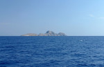 Anti-Tilos islet, near Tilos island, Dodecanese, Greece, EU. cym
