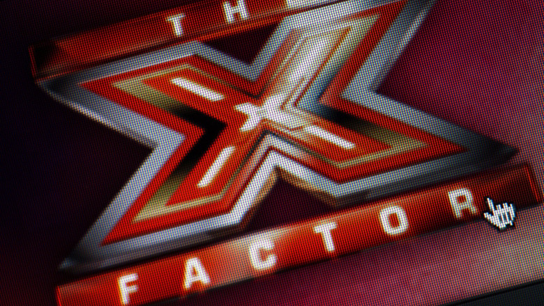X Factor logo and website close up