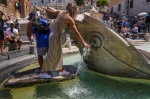 Cerberus heatwave in Italy, Rome, Italy - 16 Jul 2023