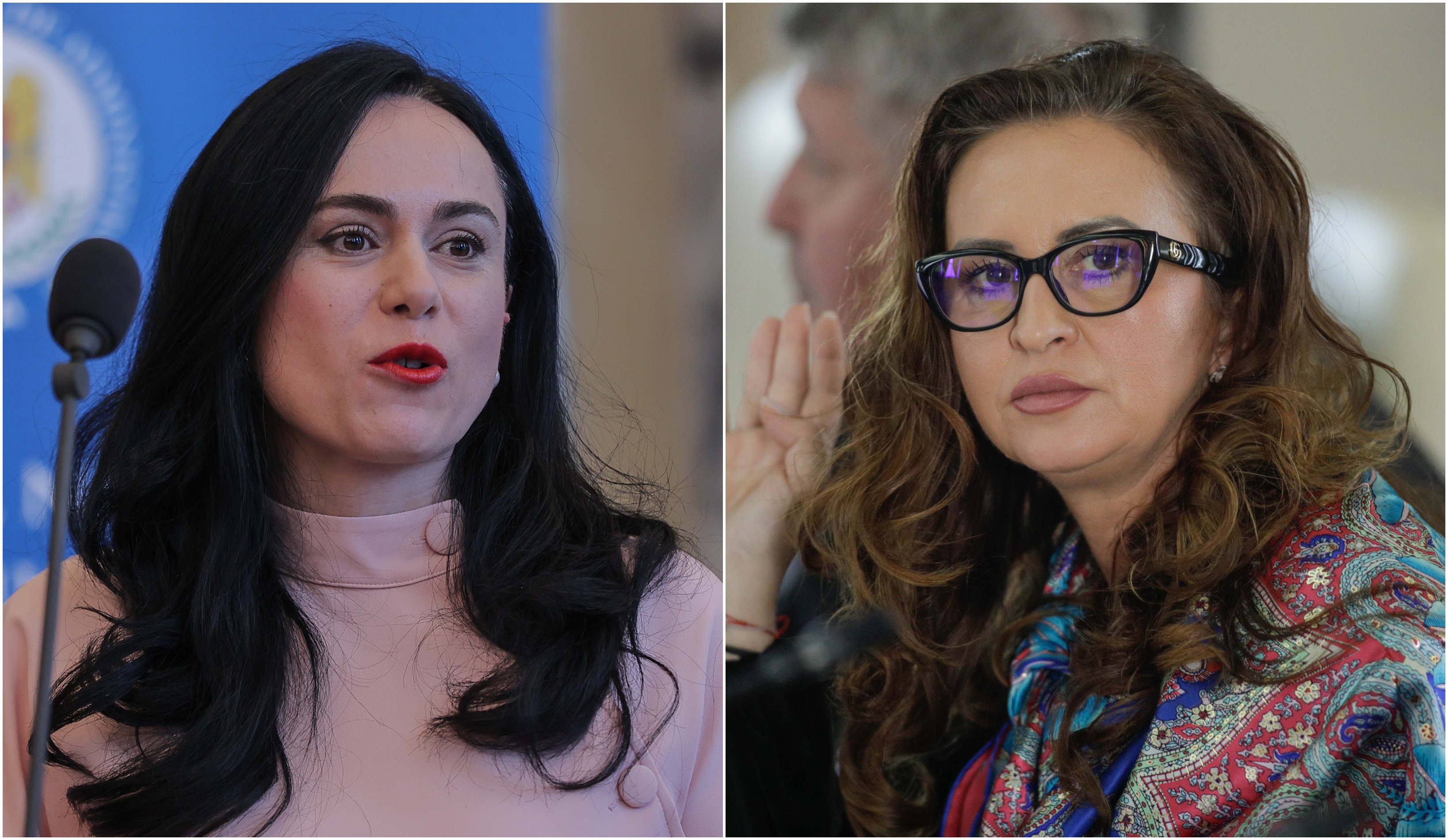 Simona Bucura Oprescu și Natalia Intotero au fost votate de PSD pentru ministerul Muncii și cel al Familiei