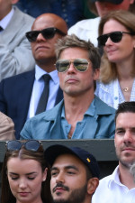 Wimbledon - Brad Pitt Attends Men's Final