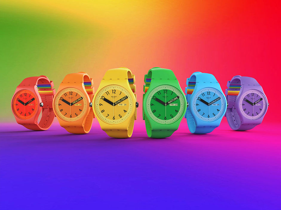 Producătorul elvețian de ceasuri Swatch a dat în judecată Malaezia pentru că i-a confiscat ceasurile cu tematică LGBT