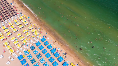 Eforie,Nord,/,Romania,-,June,16,2019:,Aerial,View