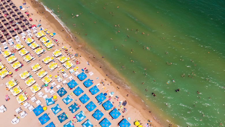 Eforie,Nord,/,Romania,-,June,16,2019:,Aerial,View