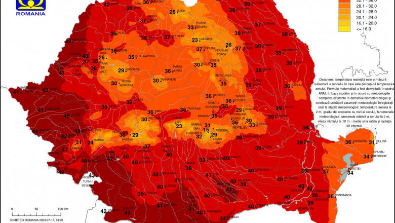 canicula romania