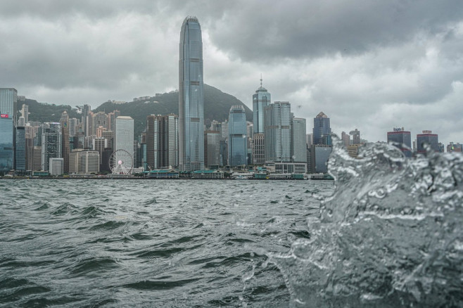 Typhoon Talim in Hong Kong, China - 17 Jul 2023