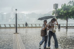 Typhoon Talim in Hong Kong, China - 17 Jul 2023