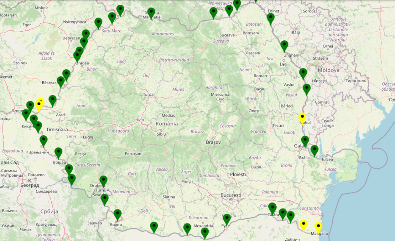Cum poți afla în timp real cât de aglomerat este fiecare punct de frontieră din România