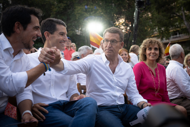 Feijoo, la un miting al Partidului Popular la Barcelona