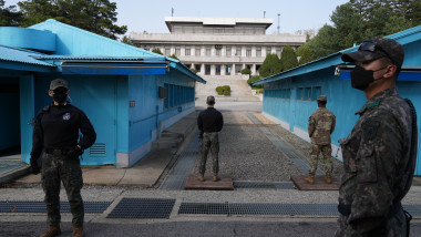 Granița Coreei de Nord este puternic păzită. Foto: Profimedia Images