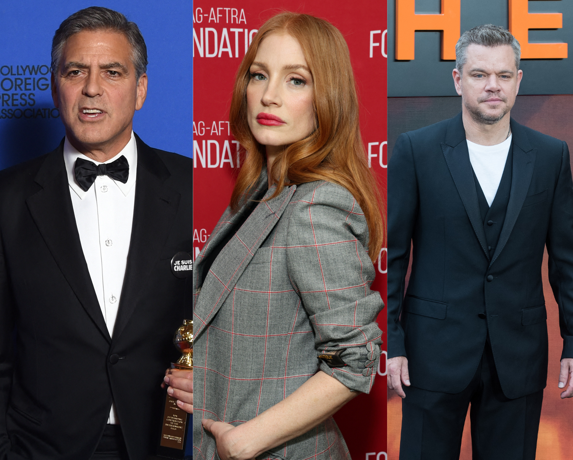 "Nu vom renunța". George Clooney, Jessica Chastain, Matt Damon și alte vedete susțin greva de la Hollywood