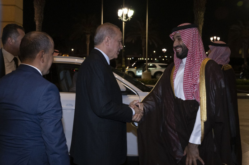 Turkish President Erdogan in Saudi Arabia