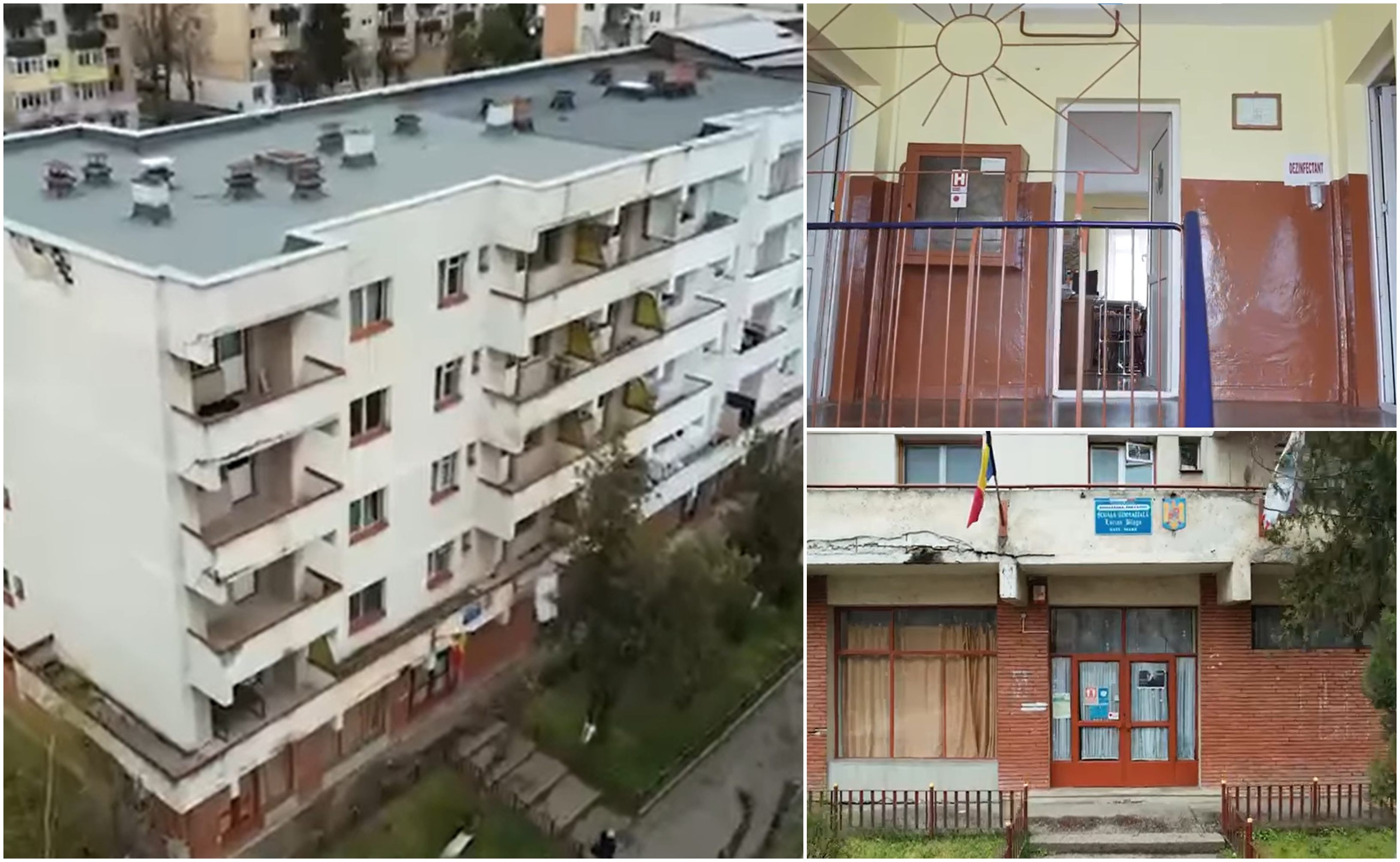 Cum arată școala din bloc. Sute de elevi din Satu Mare învață în apartamente. "E inacceptabil!"