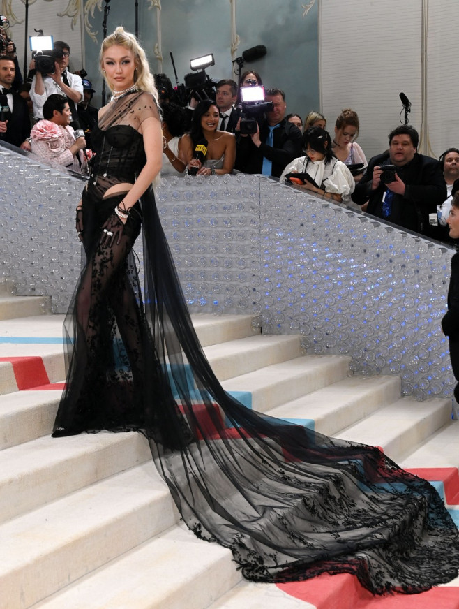 The Metropolitan Museum of Art's Costume Institute Benefit, celebrating the opening of the Karl Lagerfeld: A Line of Beauty exhibition, Arrivals, New York, USA - 01 May 2023