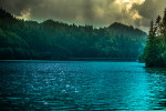 Colibita Lake, Bistrita,Romania, in september 2022