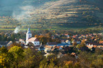 Autumn landscape of Rimetea village