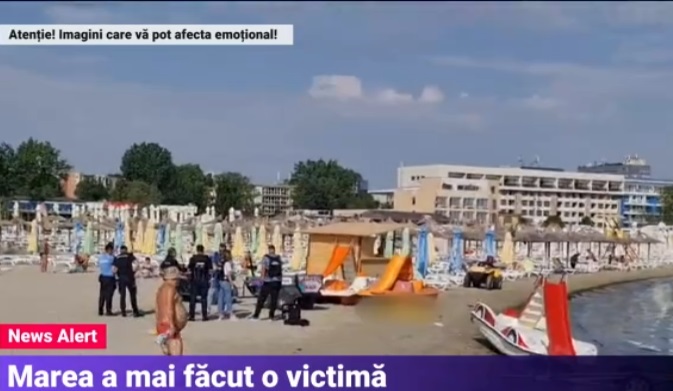 Un bărbat a murit înecat, în stațiunea Mamaia. Un salvamar a povestit ce s-a întâmplat