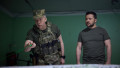Generalul Oleksandr Sîrski (s) îi prezintă președintelui Zelenski situația frontului din Ucraina