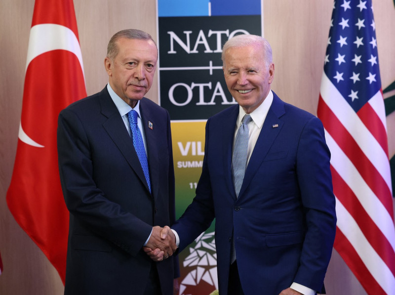 Erdogan-Biden meeting in Vilnius
