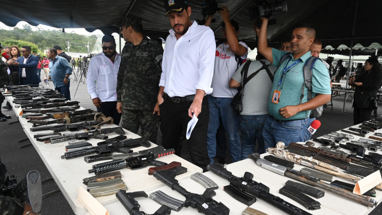 Autorităţile din Honduras au distrus un adevărat arsenal confiscat în închisorile din țară