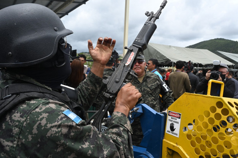 honduras arme confiscate inchisori distrugere profimedia-0788361812