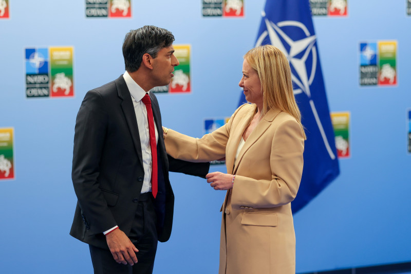 Prime Minister Rishi Sunak attends NATO summit