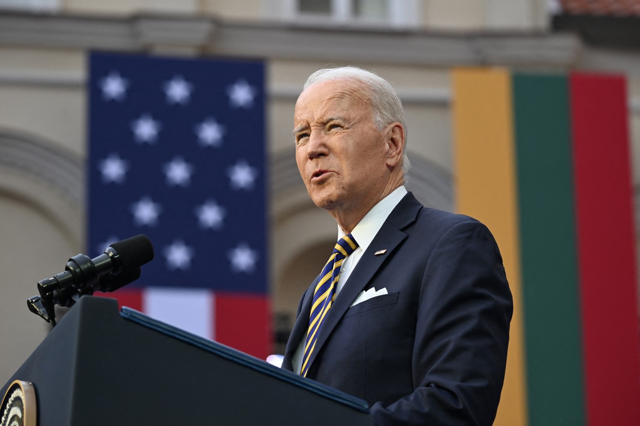 Joe Biden, la Vilnius: „Putin a crezut că NATO se va rupe, dar a greșit. Alianța e mai puternică și mai unită ca niciodată”