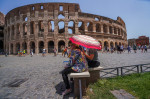 Heatwave in Rome, Rome, Italy - 12 Jul 2023