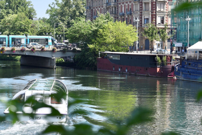 Heatwave Hits Strasbourg, France - 11 Jul 2023