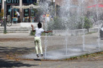 Heatwave Hits Strasbourg, France - 11 Jul 2023