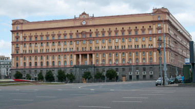 imagine cu cladirea serviciilor rusesti de securitate in Moscova