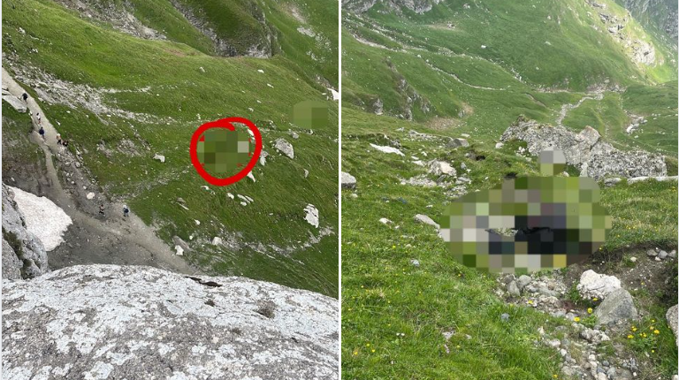 Un turist din București a fost găsit mort în munții Bucegi, după ce ar fi alunecat pe zăpadă și ar fi căzut în vale