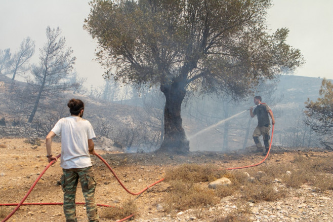 Greece evacuates 19,000 as wildfires rage on Rhodes island