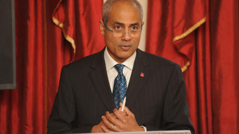 File photo dated 22/01/09 of George Alagiah who has said he feels "lucky" for the life he has lived even though cancer will "probably get me in the end". The BBC newsreader, 66, was first diagnosed with stage four bowel cancer in April 2014. Issue date: M