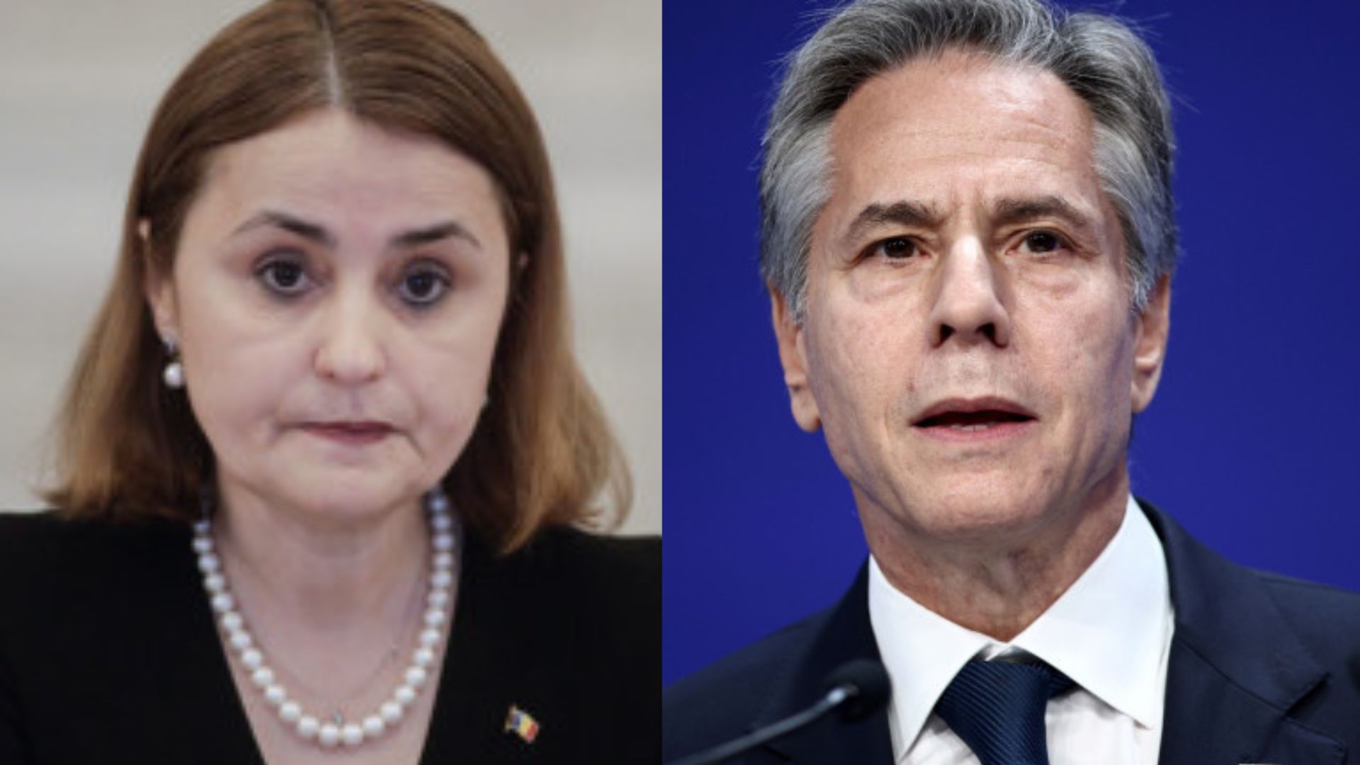 Luminița Odobescu a vorbit cu Blinken despre implicaţiile pentru România ale atacurilor ruse asupra porturilor ucrainene de la Dunăre