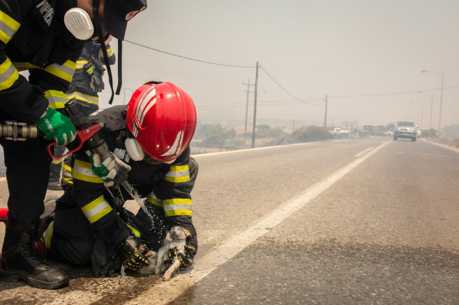 Forest fires in Greece - Rhodes